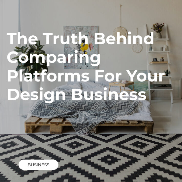 BLOG MASTER 1 The Truth Behind Comparing Platforms For Your Design Business | indema Unified interior design project management software.