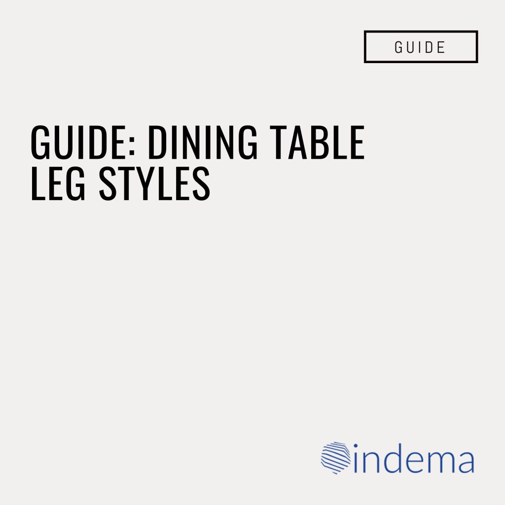 dining table leg styles